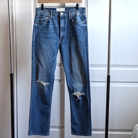 MOTHER Superior High Waisted Rider Skimp in Playing with Scissors size 30 - Picture 6 of 13